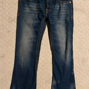 True Religion Dark Blue Bootcut Jeans